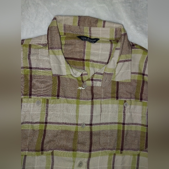 Alpine Design Long Sleeve button-up Flannel - Picture 10 of 11